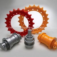 Samsung Excavator Undercarriage Parts Track Link Track Roller Sprocket Idler Upper Roller